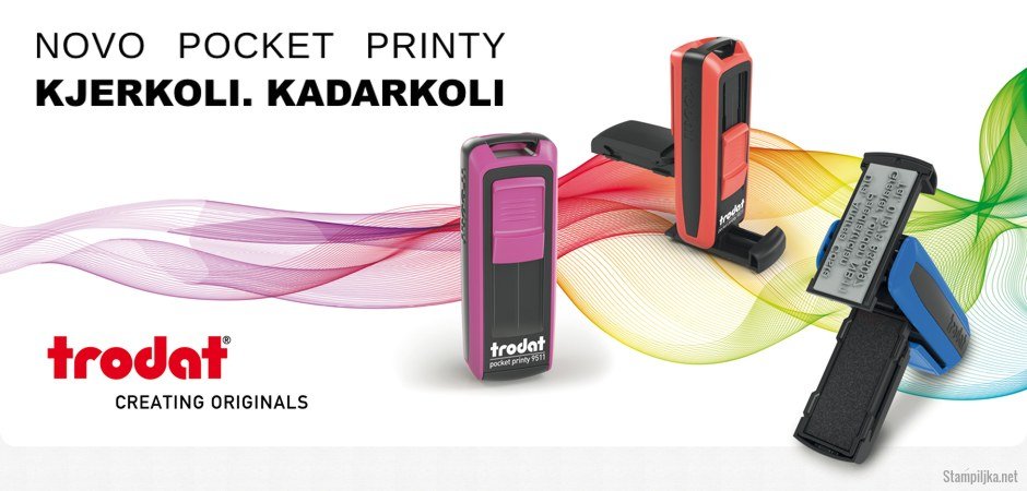 Prenosna štampiljka Pocket Printy